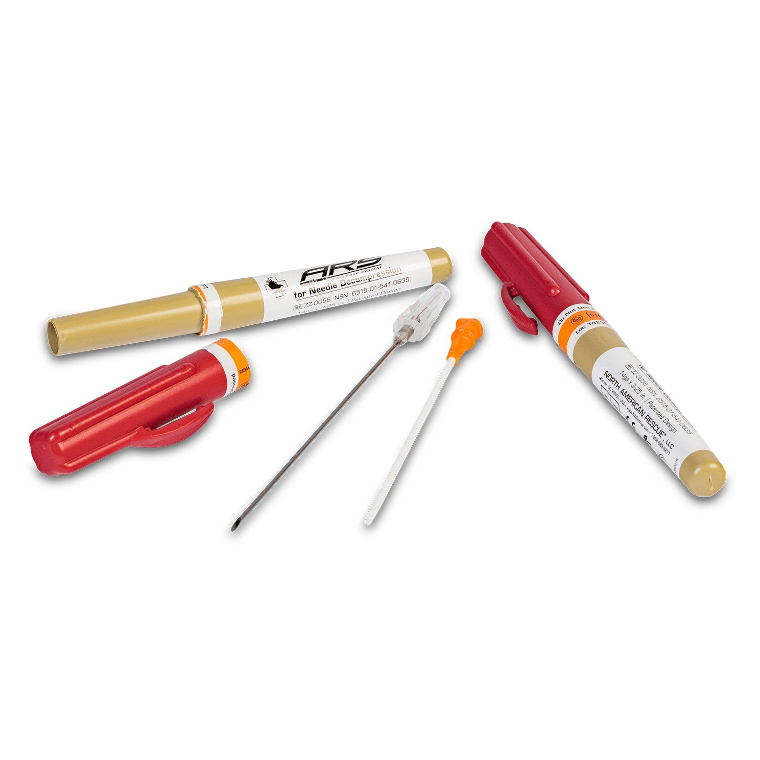 North American Rescue-North American Rescue ARS® for Decompression Needle, 14g x 3.25"-MedTech-1